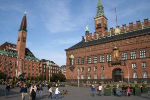 Копенгагенская ратуша в Копенгагене