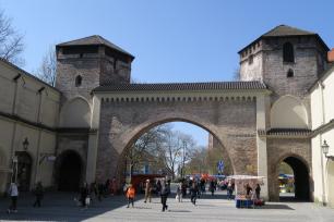 Зендлингские ворота в Мюнхене