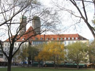Парк Мариенхоф в Мюнхене