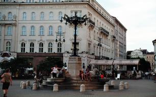 Площадь Вёрёшмарти в Будапеште