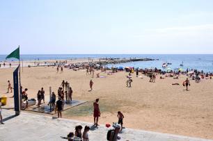 Пляж Богатель в Барселоне