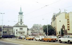 Площадь Кальвина в Будапеште