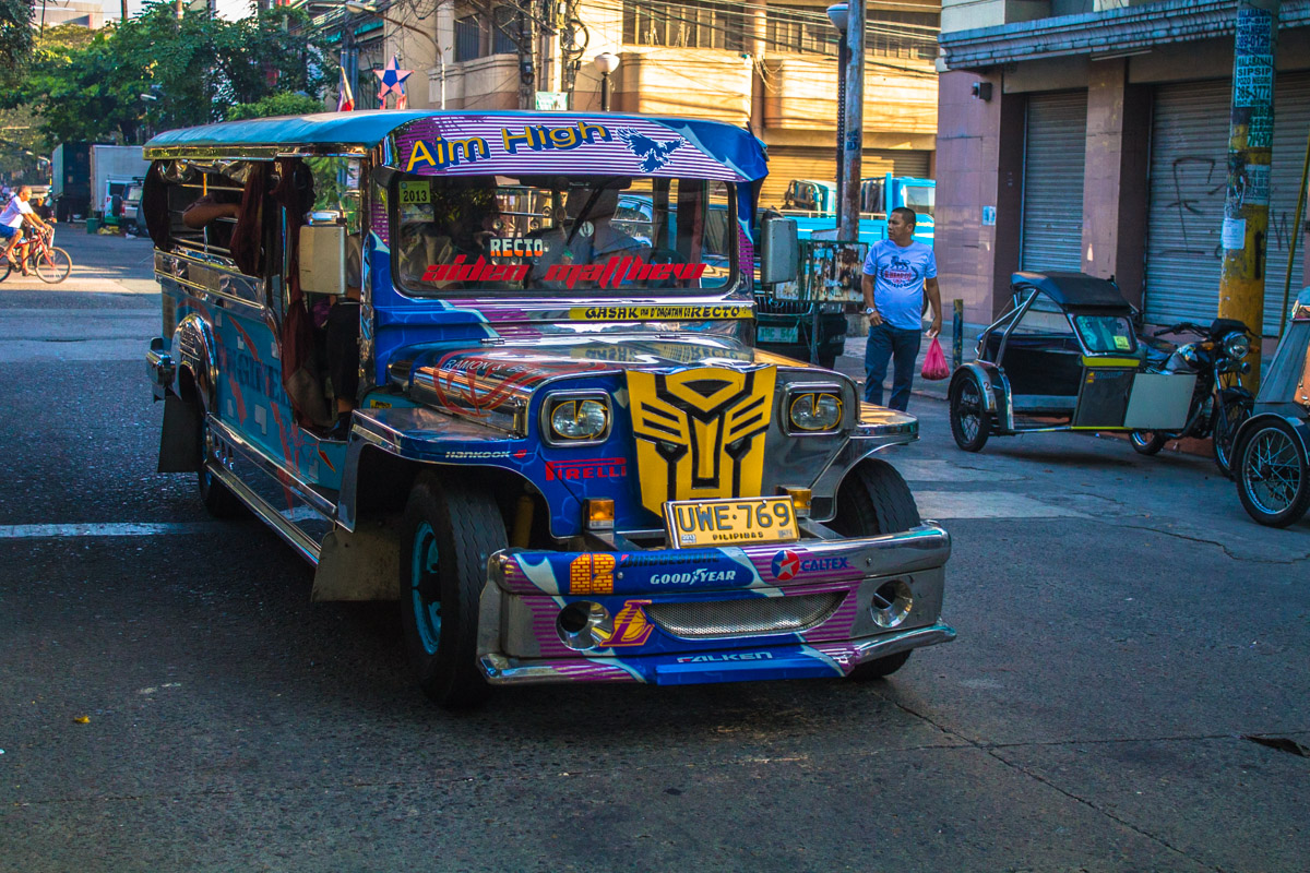 Транспорт Джипни в Маниле, фото №15