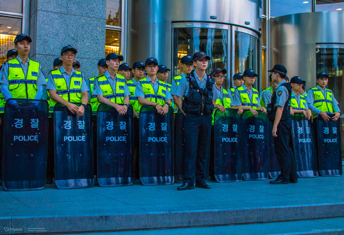 Взвод полиции Сеула
