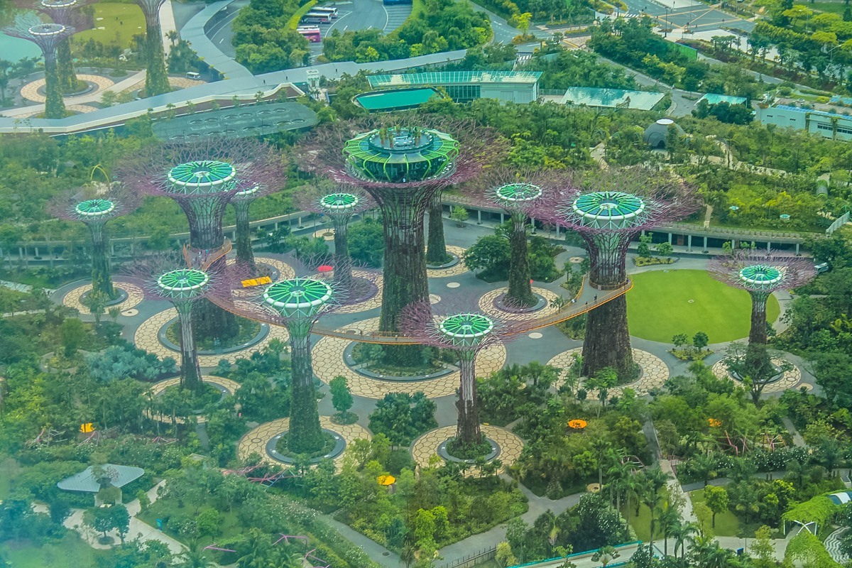 Архитектура Сингапура - Сады у Залива