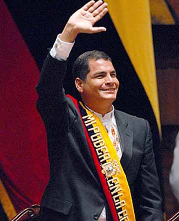 президент Эквадора — Рафаэль Висенте Корреа Дельгадо