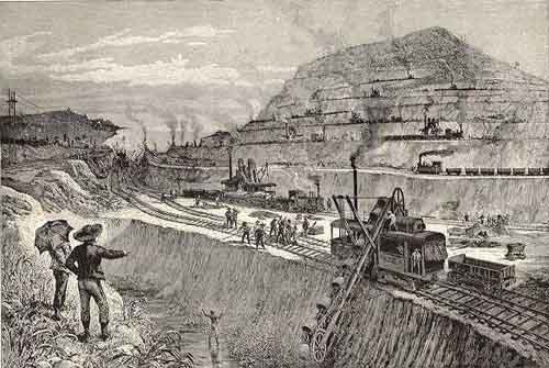 Строительство Панамского канала