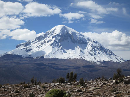 Вулкан Сахама (Боливия)