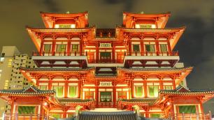 Храм зуба Будды в Сингапуре