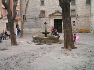 Площадь Св. Филиппа Нери в Барселоне
