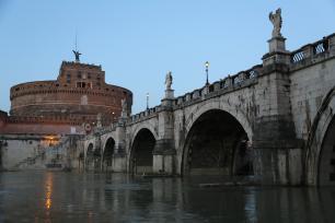 Мост Святого Ангела в Риме