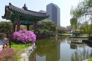 Парк Йоидо в Сеуле