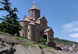Святой храм Метехи в Тбилиси