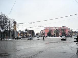 Красная площадь в Ярославле